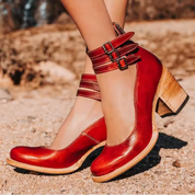 Arabella Kensington | Vintage Strap Heels For Women