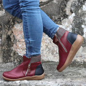 Amelia Hart | Comfort Zip Ankle Boots For Women