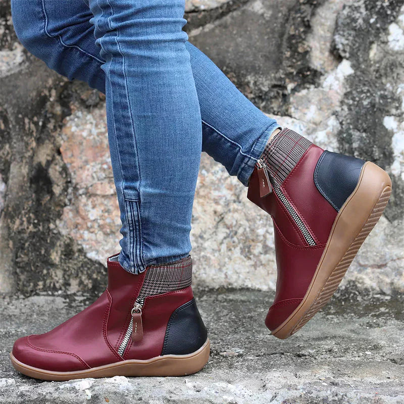 Amelia Hart | Comfort Zip Ankle Boots For Women