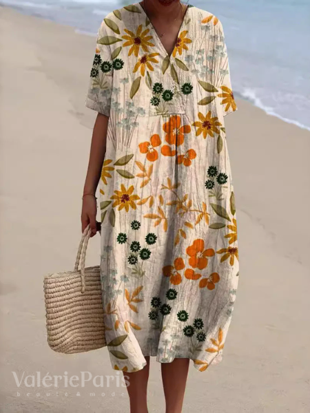 Isabella Monroe | Floral Midi Dress For Women