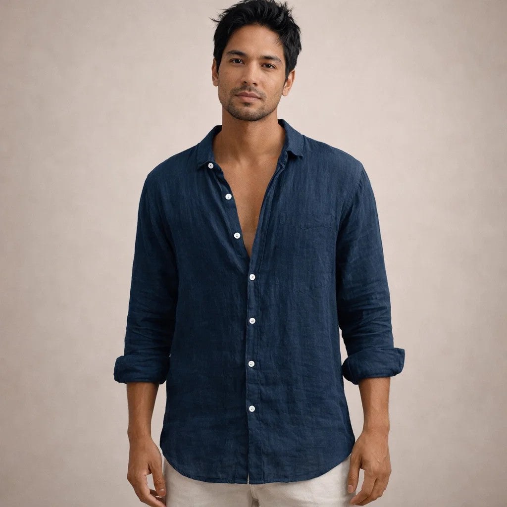 Gabriel Sinclair | Premium Linen Shirt For Men