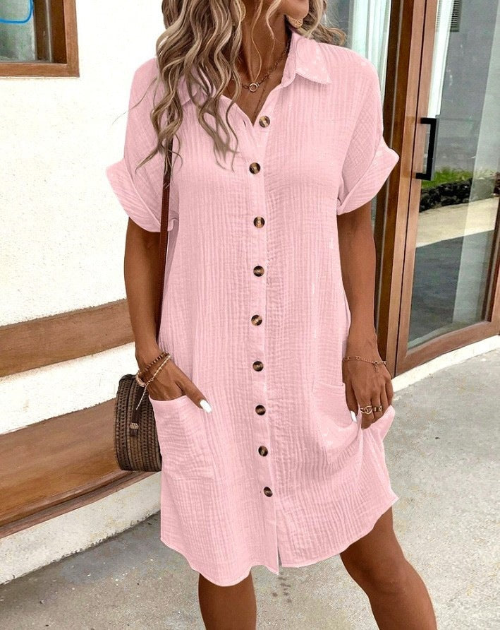 Victoria Monroe | Casual Shirt Dress For Women