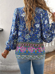 Monique Payne | Boho Floral Blouse For Women