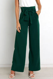 Sienna Laurent | High Waist Wide Leg Trousers For Women