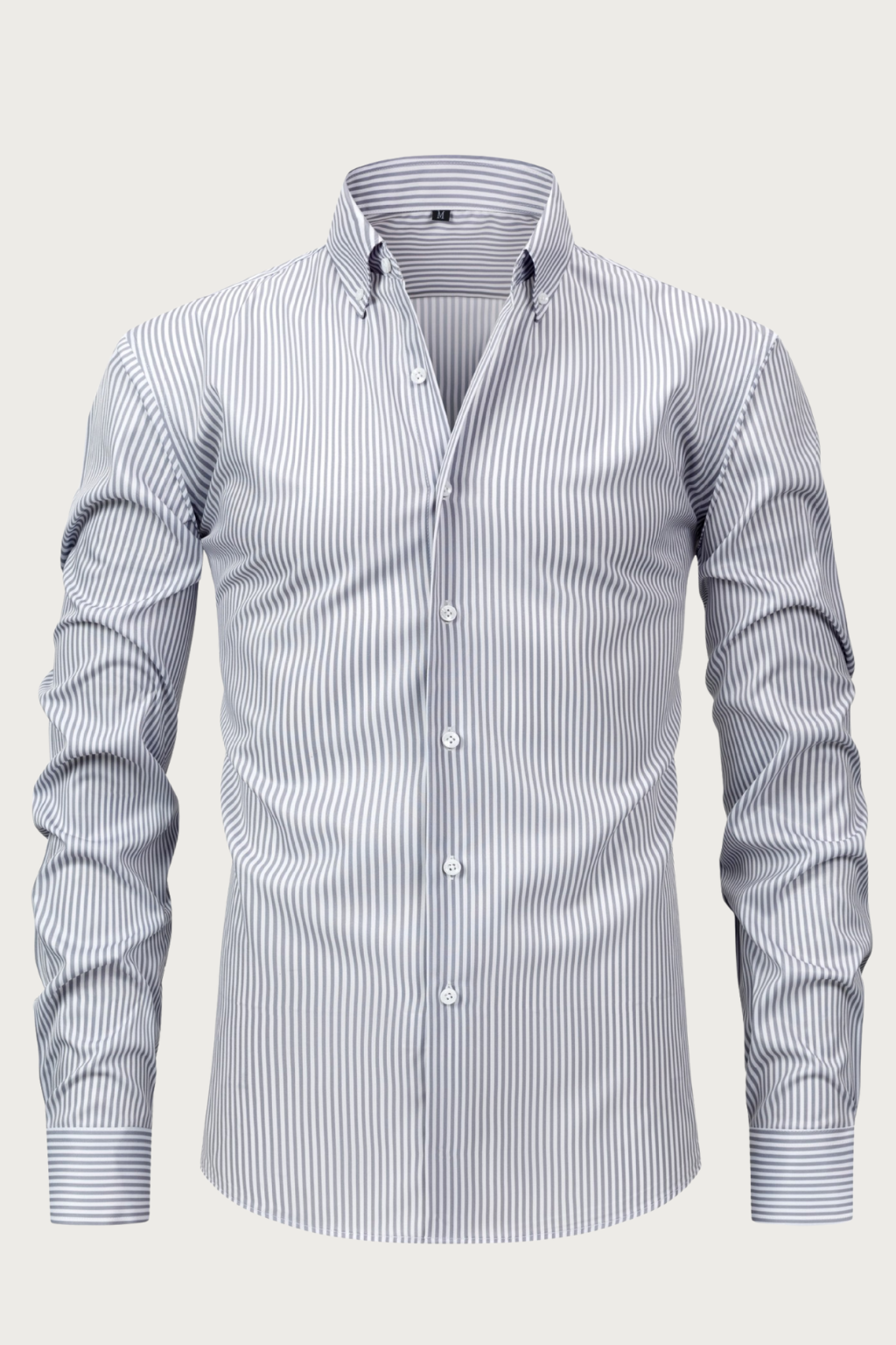 Adrian Cole | Striped Cotton Elegance Shirt