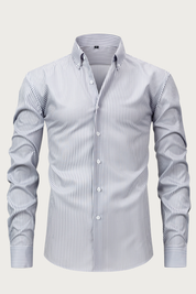 Adrian Cole | Striped Cotton Elegance Shirt