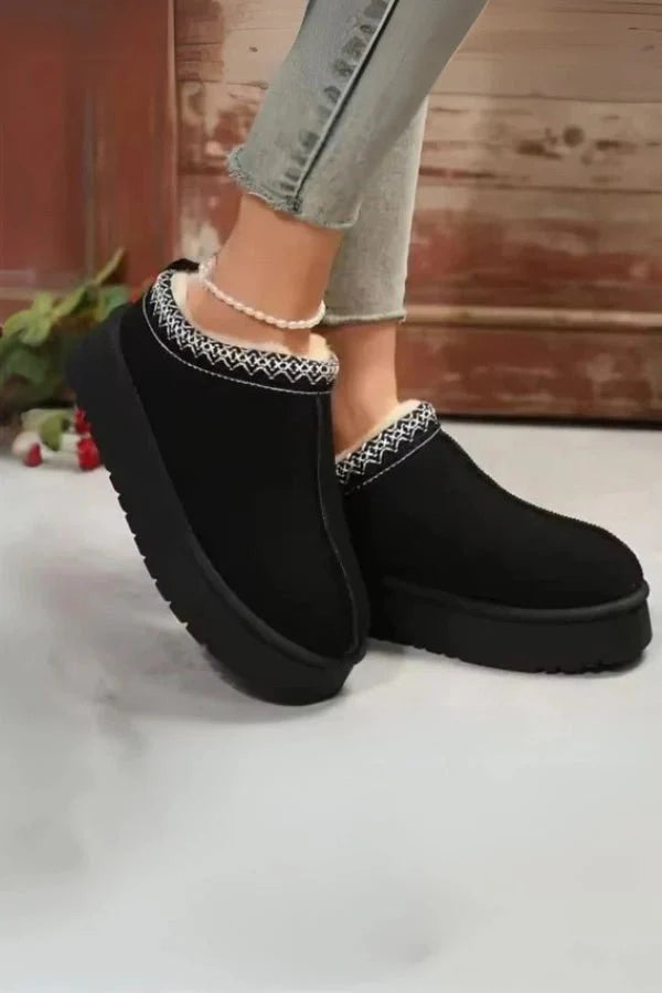 Elena Moretti | Winter Comfort Slip-On Shoes For Women