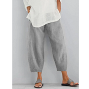 Clara Bellini | Relaxed Linen Trousers For Women