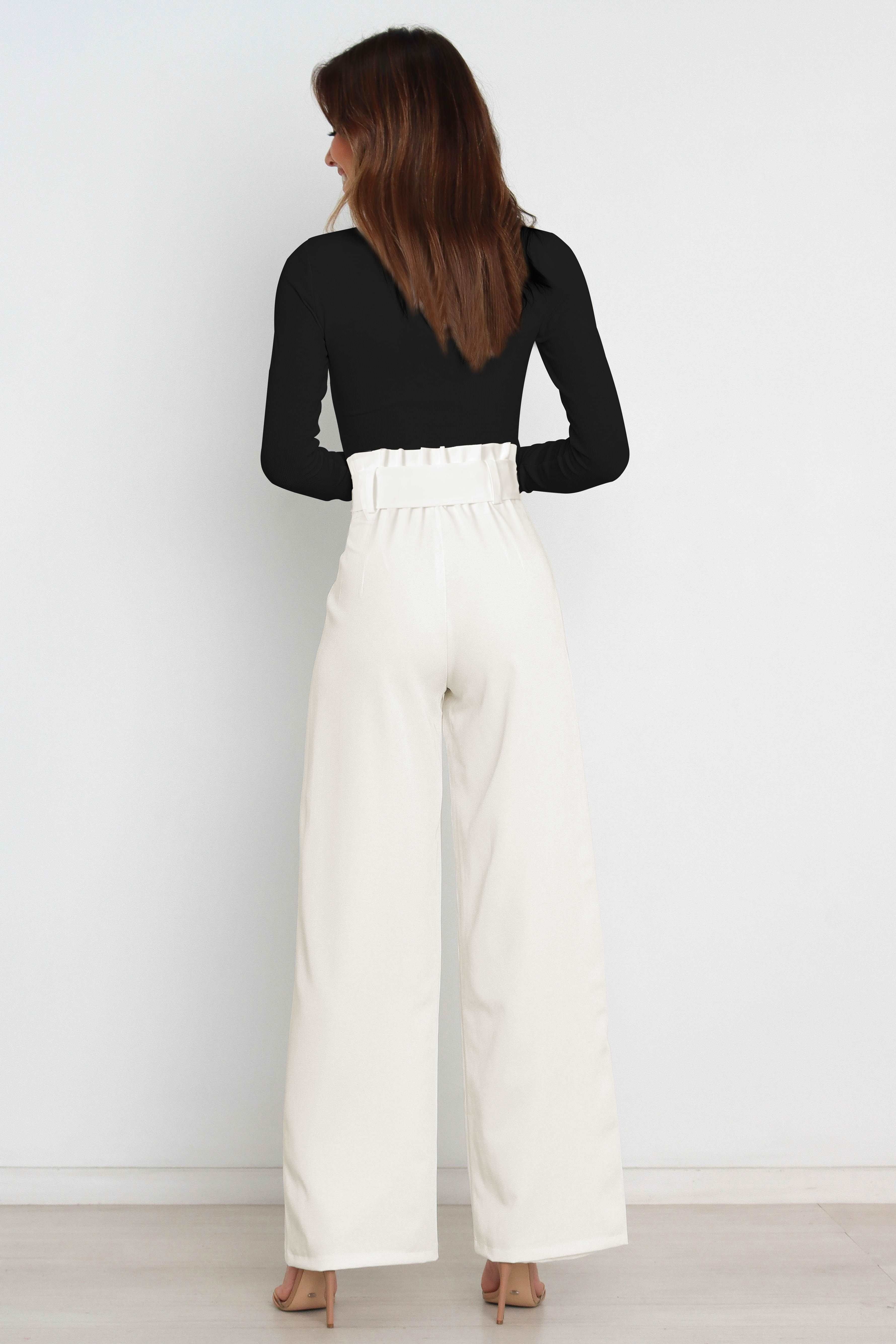Sienna Laurent | High Waist Wide Leg Trousers For Women