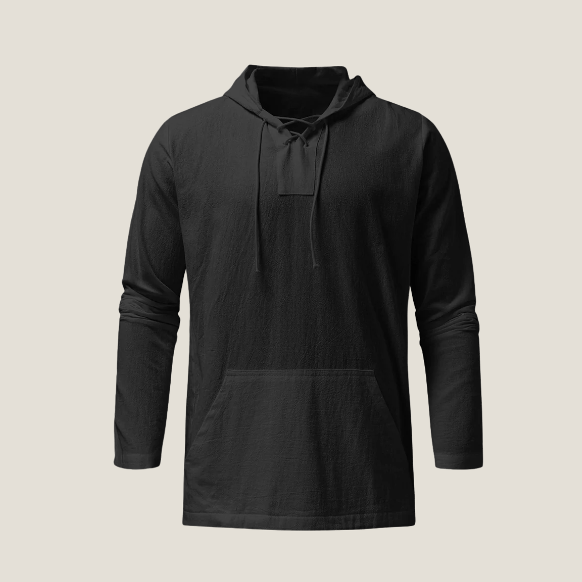 Thierry Morel | Linen Lace-Up Shirt For Men