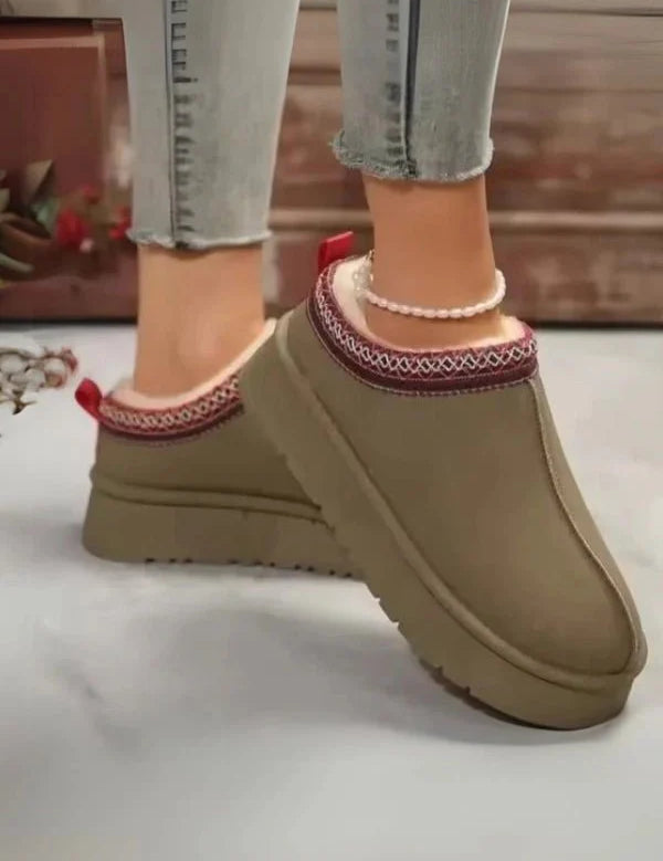 Elena Moretti | Winter Comfort Slip-On Shoes For Women