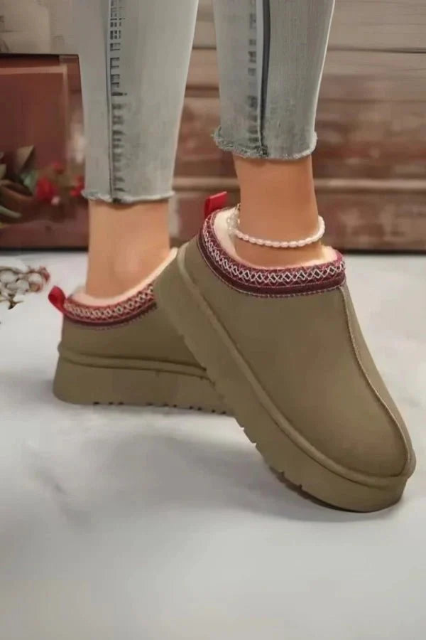 Elena Moretti | Winter Comfort Slip-On Shoes For Women