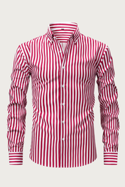 Adrian Cole | Striped Cotton Elegance Shirt