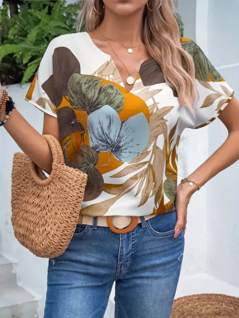 Arabella Sinclair | Floral Button Blouse For Women