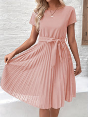 Genevieve Hartley | Pleated Midi Dress For Women