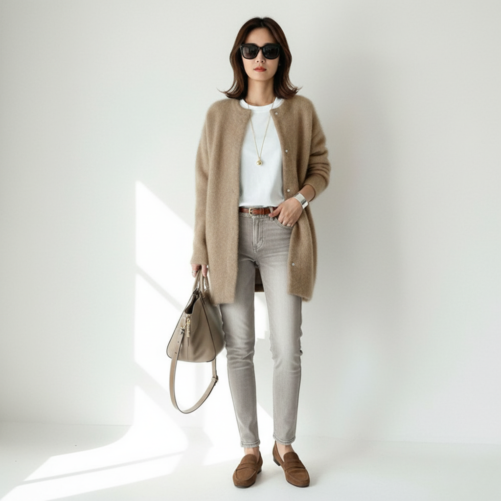 Elena Whitmore | Luxury Cashmere Cardigan For Women