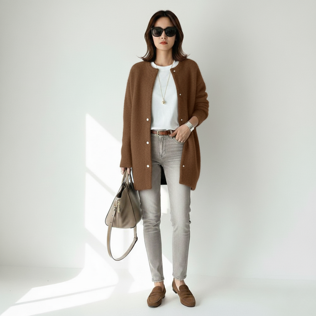 Elena Whitmore | Luxury Cashmere Cardigan For Women