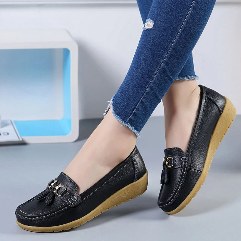 Charlotte Beaumont | Classic Tassel Loafers For Women