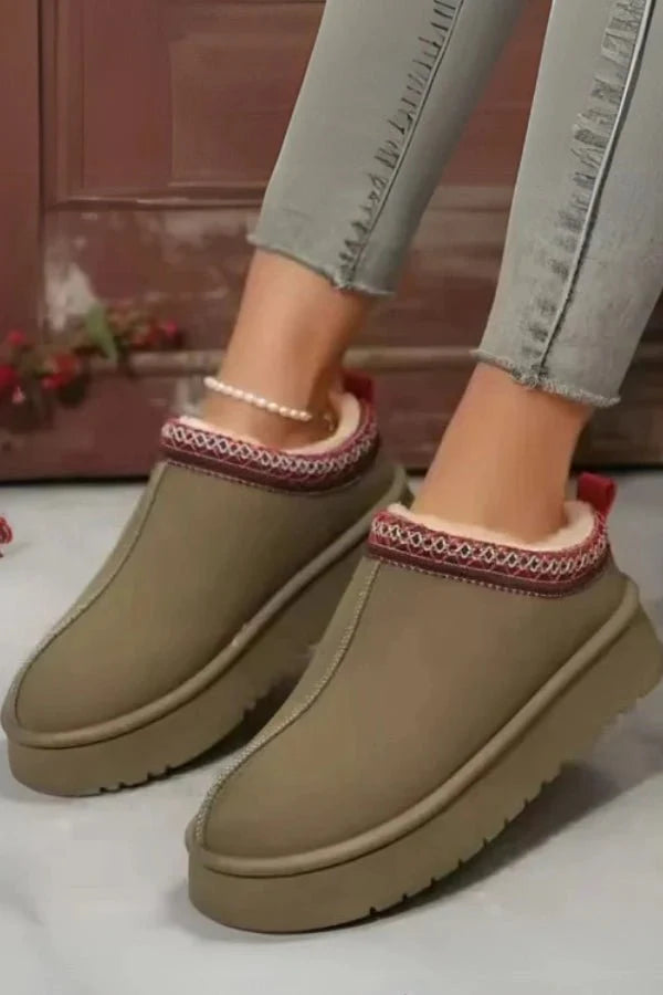 Elena Moretti | Winter Comfort Slip-On Shoes For Women