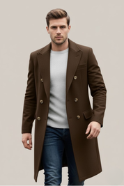 Riccardo Bellini | Milano Signature Double-Breasted Coat Luxe