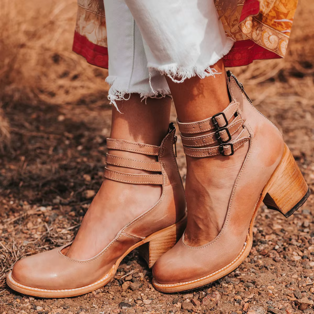 Arabella Kensington | Vintage Strap Heels For Women