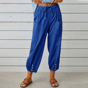 Florence Bennett | Casual Drawstring Trousers For Women