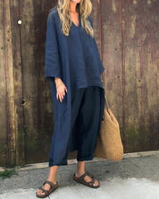 Miranda Cross | Longline Tunic Two-Piece Set