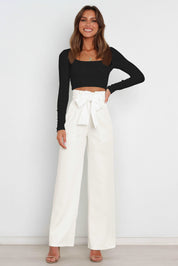 Sienna Laurent | High Waist Wide Leg Trousers For Women