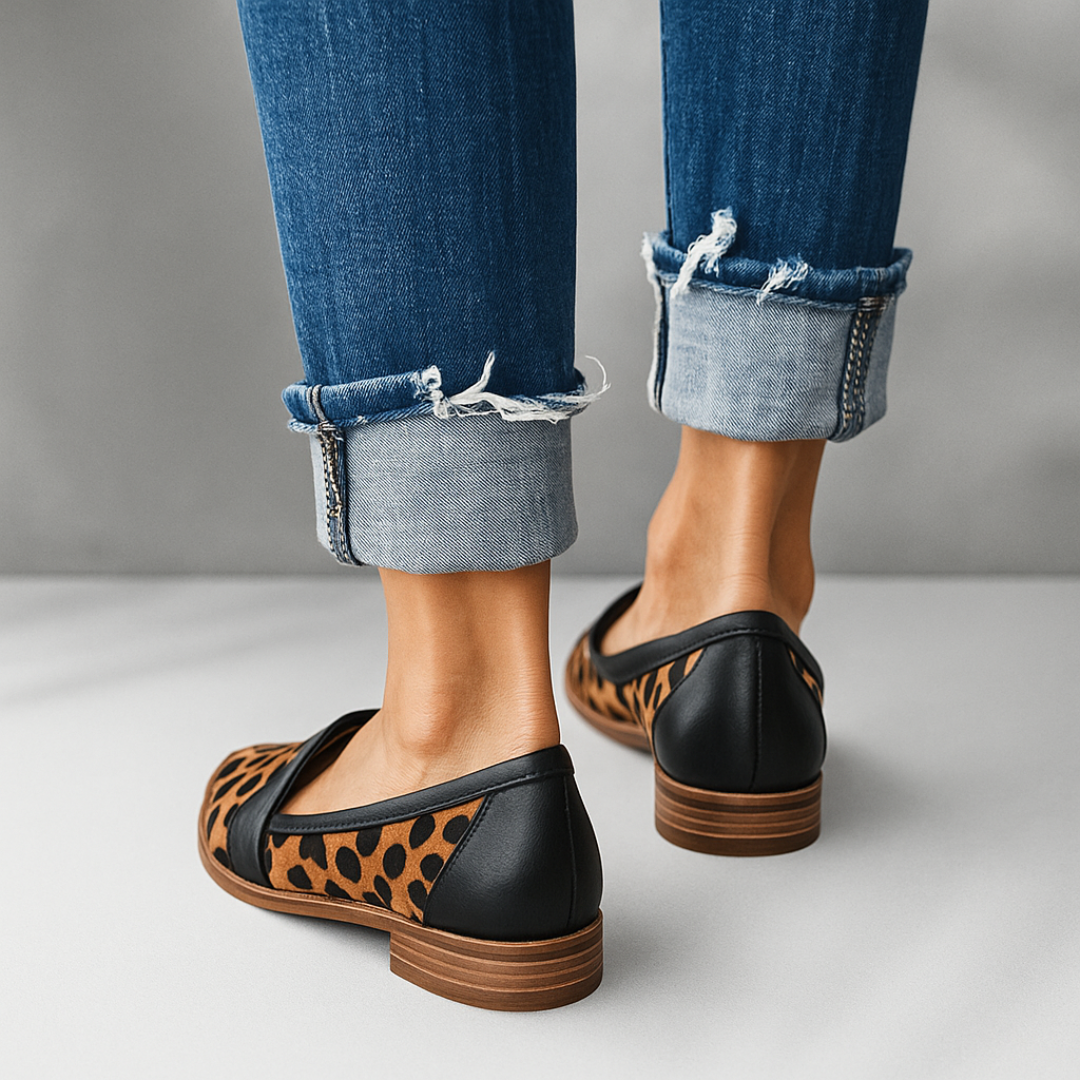 Monica Bowers | Suede Pointed Loafers For Women