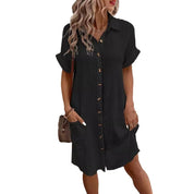 Victoria Monroe | Casual Shirt Dress For Women