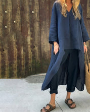 Miranda Cross | Longline Tunic Two-Piece Set