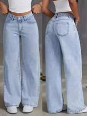 Elena | Women's High-Waisted Denim Boyfriend Jeans