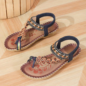 Paige Hancock | Boho Beaded Sandals For Women