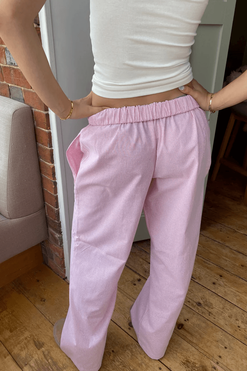 Amélie Rousseau | Relaxed Cotton Lounge Trousers For Women