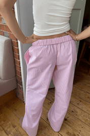 Amélie Rousseau | Relaxed Cotton Lounge Trousers For Women