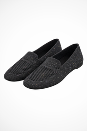Céleste Vanbright | Yellow Breathable Knit Loafers for Women