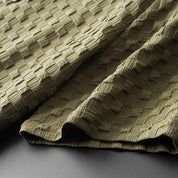 Renzo Castellani | Textured Summer Two-Piece Set For Men