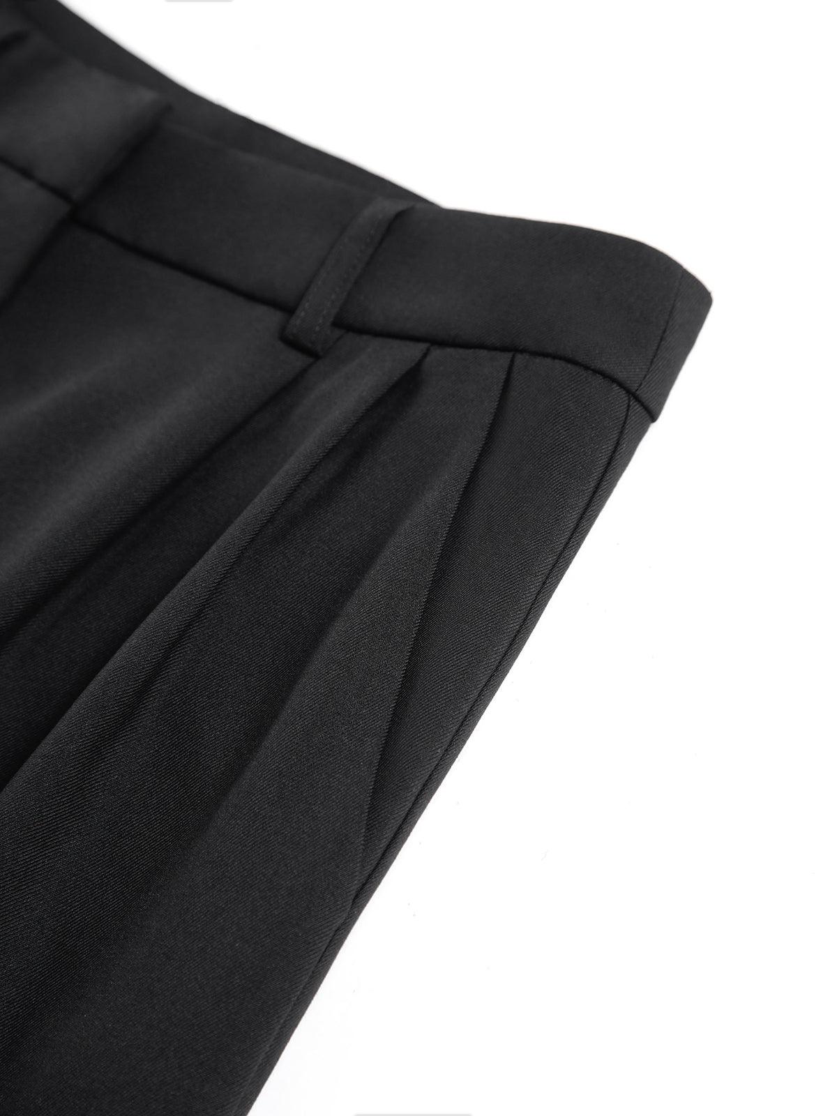 Élodie Marchand | Elegant High-Waist Wide Leg Trousers For Women