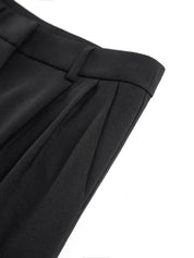 Élodie Marchand | Elegant High-Waist Wide Leg Trousers For Women