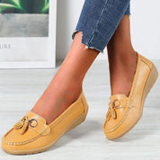Isabelle Moreau | Classic Tassel Comfort Loafers For Women