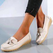 Isabelle Moreau | Classic Tassel Comfort Loafers For Women