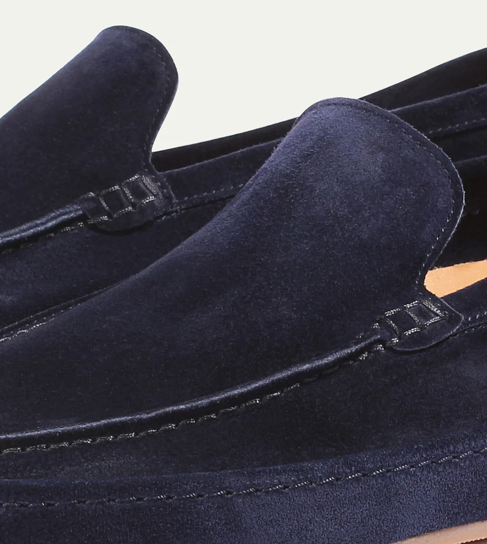 Luca Moretti | Suede Loafers For Men