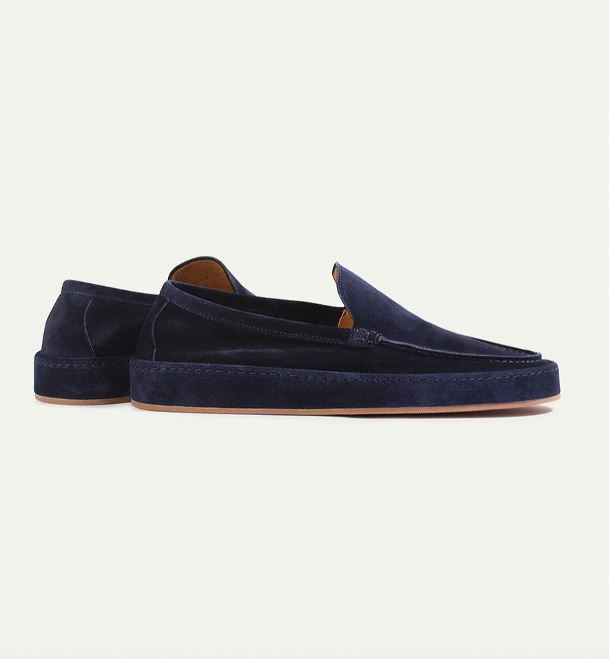 Luca Moretti | Suede Loafers For Men