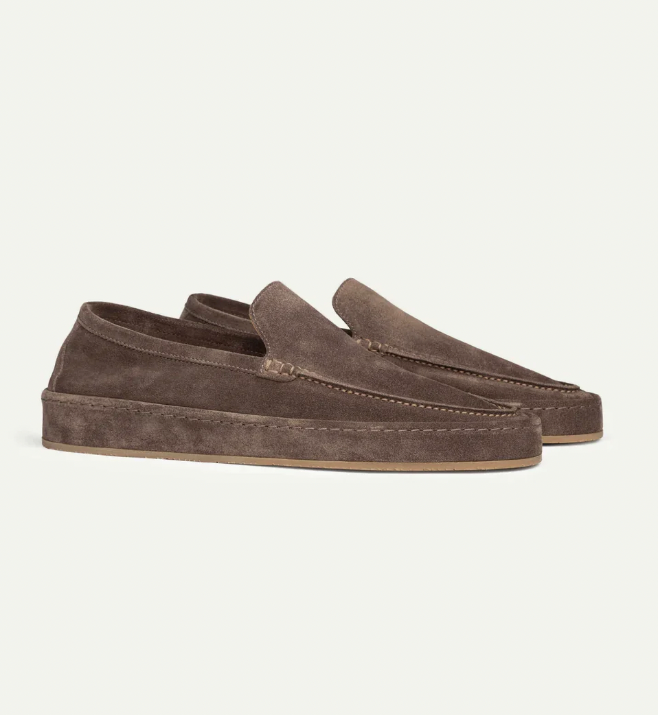 Luca Moretti | Suede Loafers For Men
