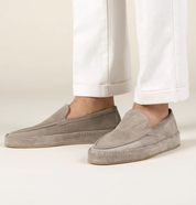 Luca Moretti | Suede Loafers For Men