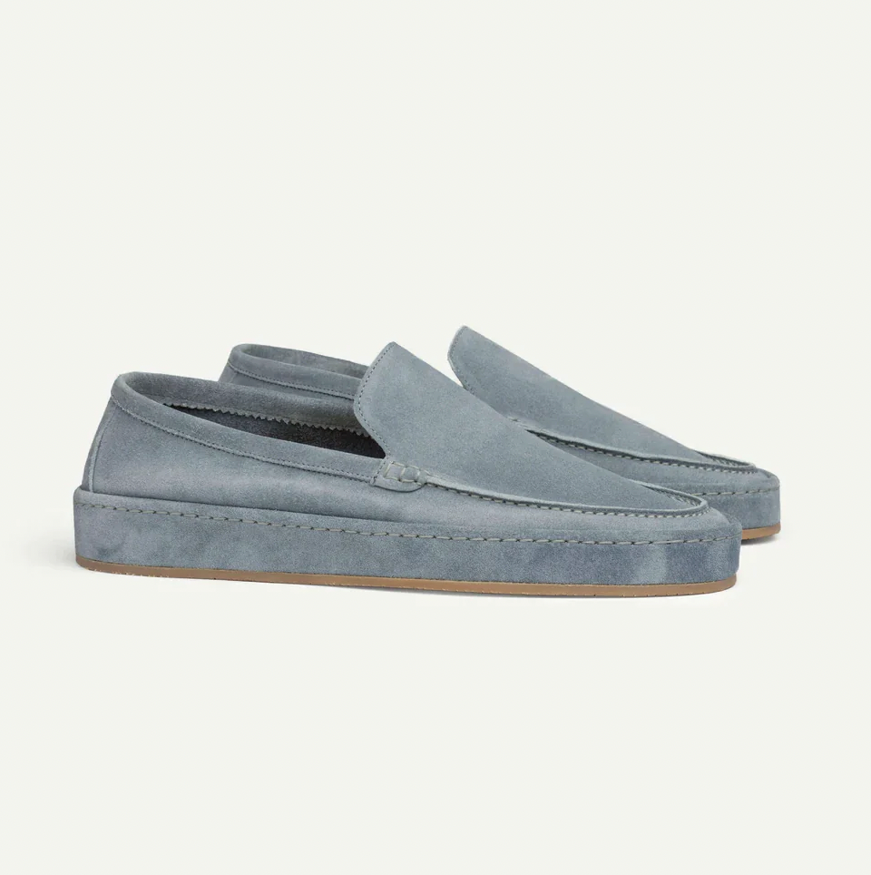 Luca Moretti | Suede Loafers For Men