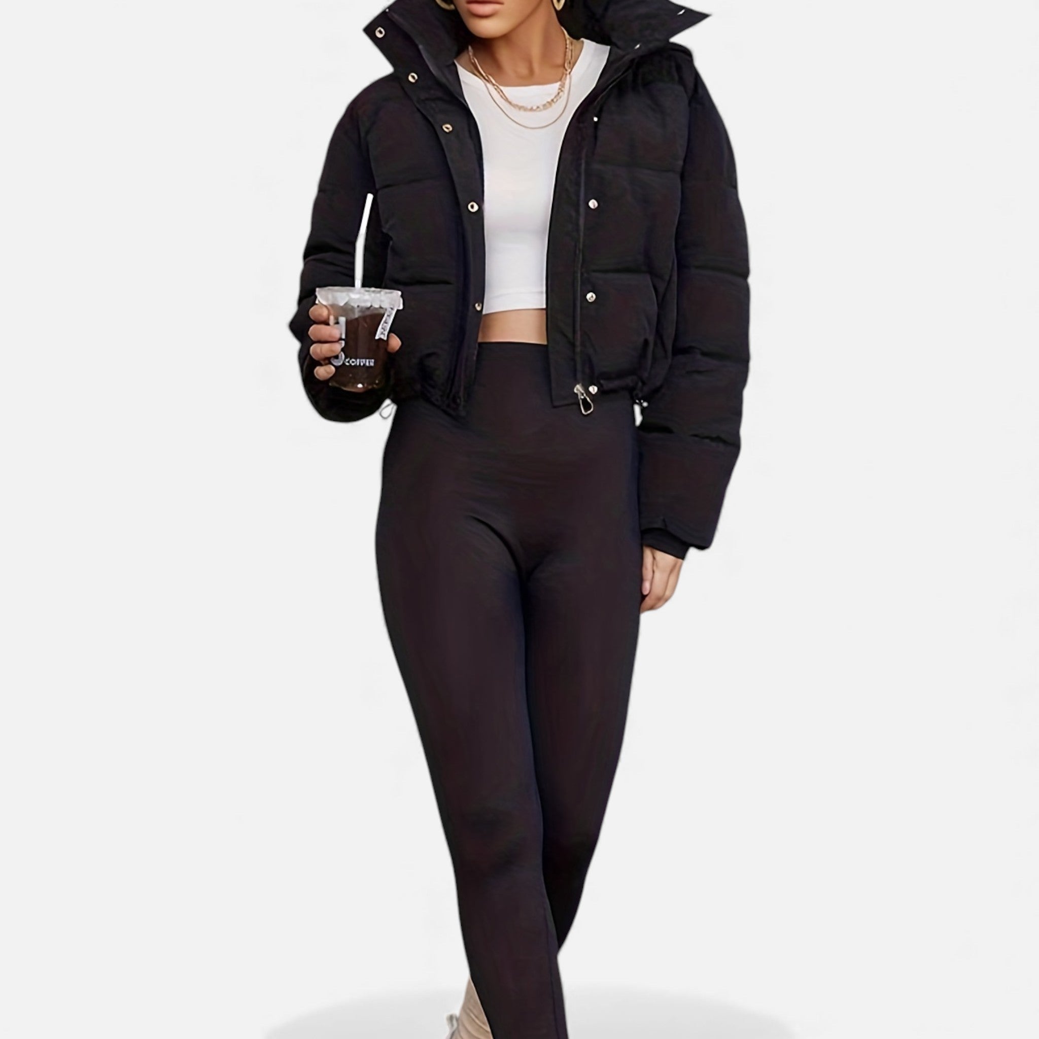 Amelia Kensington | Cropped Puffer Jacket