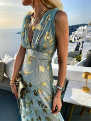 Elena Moreau | Sequin Maxi Dress For Women