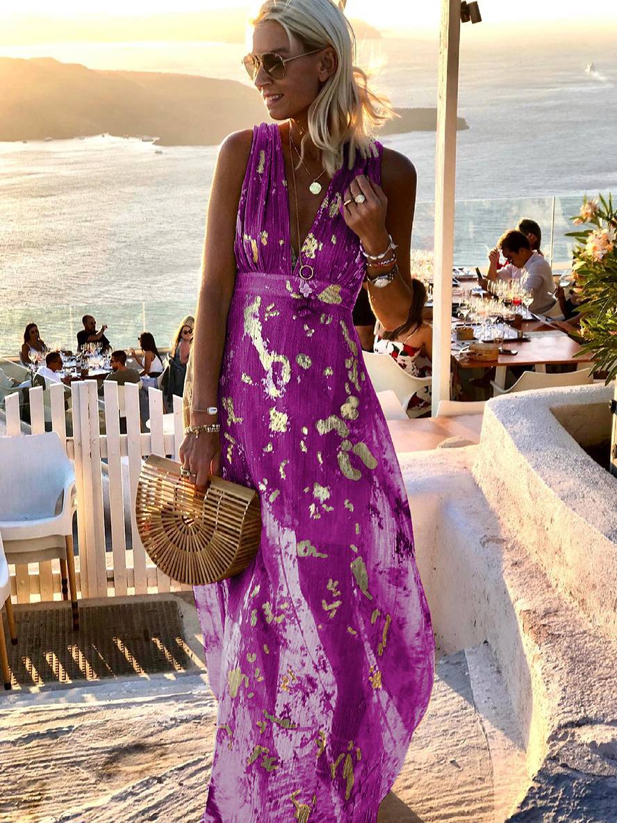 Elena Moreau | Sequin Maxi Dress For Women