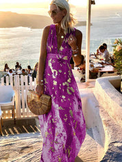 Elena Moreau | Sequin Maxi Dress For Women
